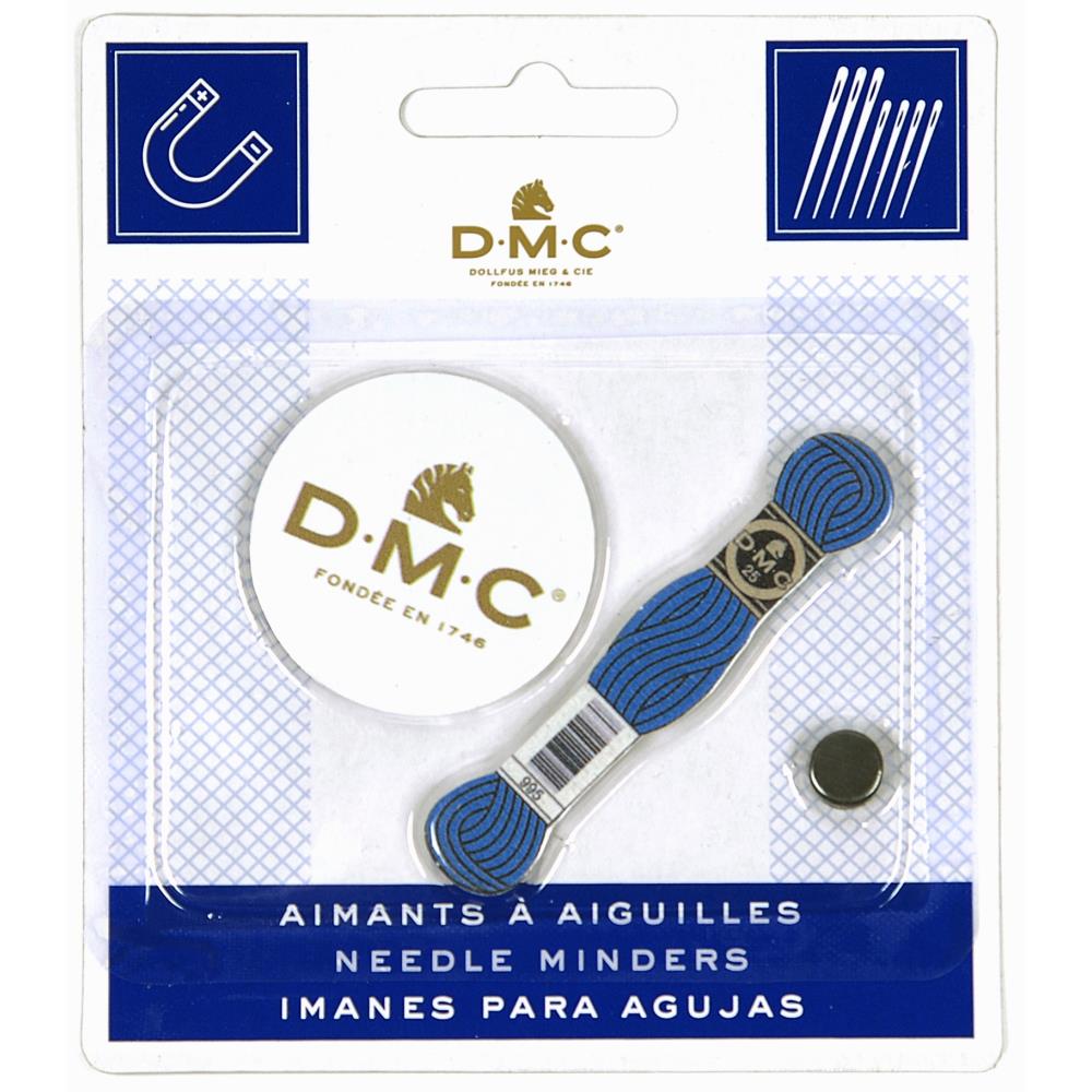 DMC Logo and Skein Magnetic Needle Minders 2/Pkg