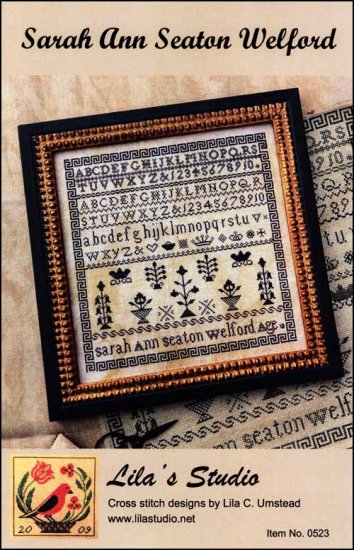 Sarah Ann Seaton Welford Cross Stitch Pattern by Lila's Studio