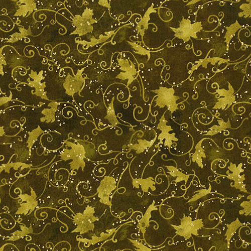 Autumn Air 3119-004 Blustery Days Dark Olive