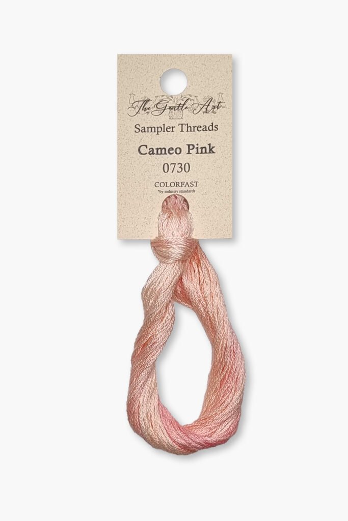 Gentle Art Sampler – Cameo Pink 0730B – 10 yd – 100% Hand-Dyed Cotton