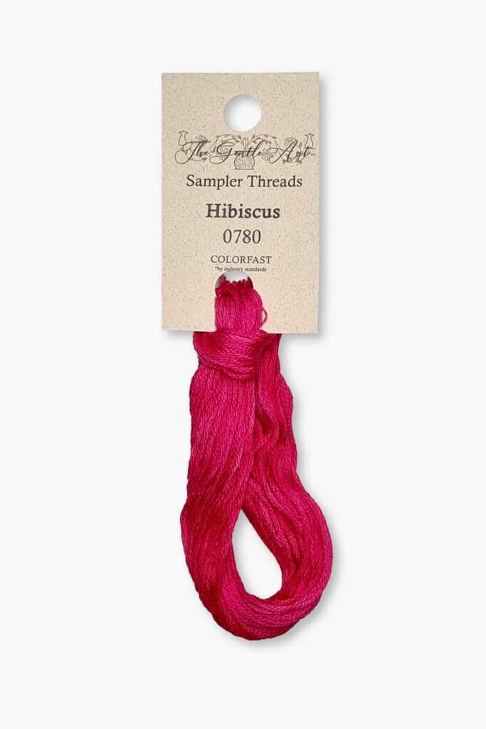 Gentle Art Sampler – Hibiscus 0780B – 10 yd – 100% coton teint à la main