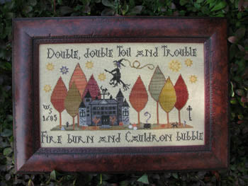 Toil and Trouble by Plum Street Samplers Pattern
