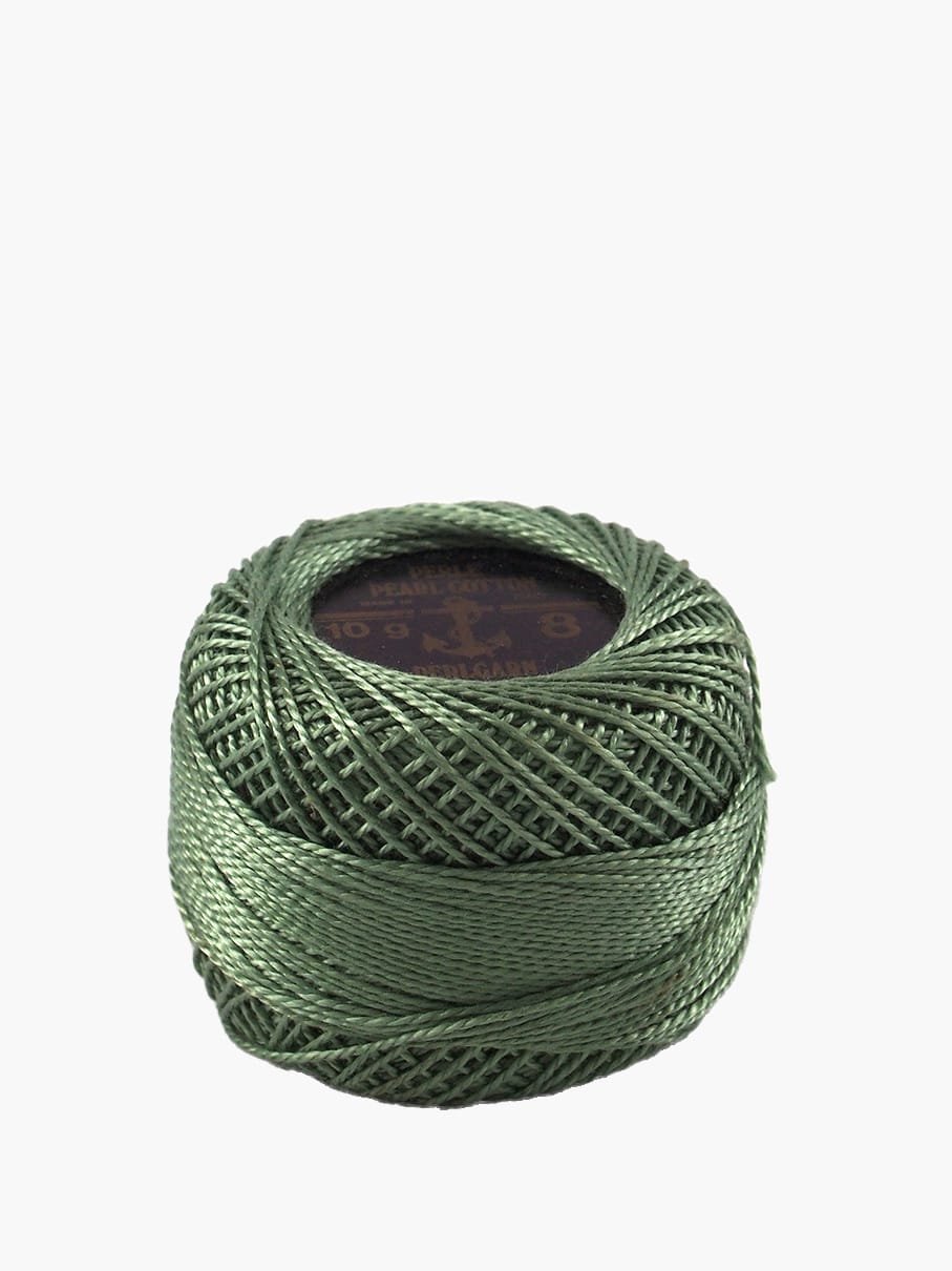 Anchor Cotton Perlé No. 8 – Colore 215 – 100% Cotone – Gomitolo da 10 g