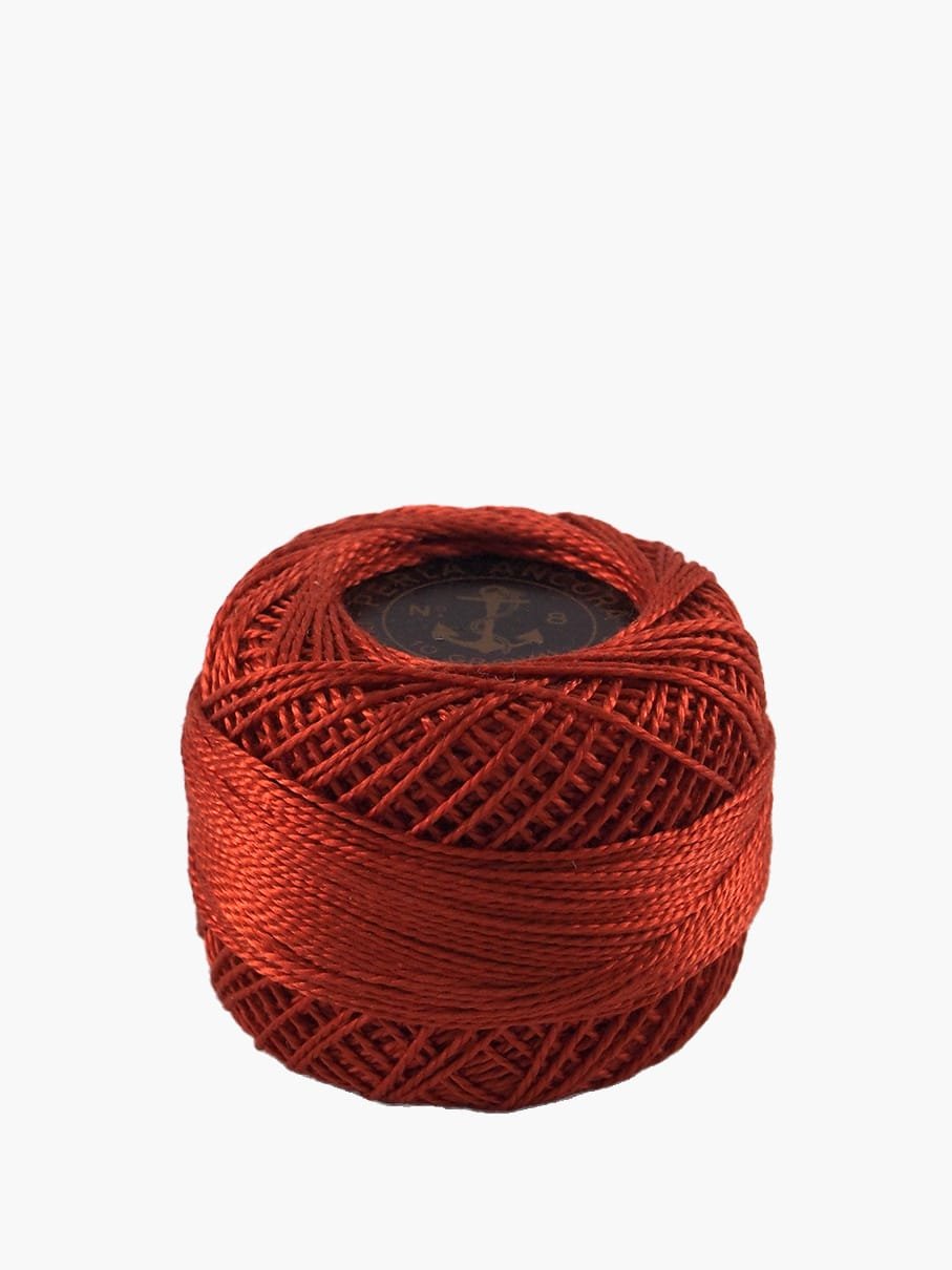 Anchor Perlé No. 8 – Colore 339 – 100% Cotone – Gomitolo da 10 g