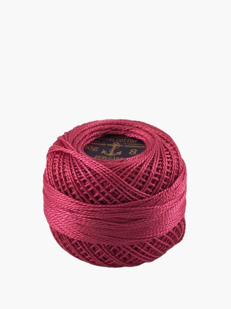 Anchor Cotton Perlé No. 8 – Colore 42 – 100% Cotone – Gomitolo da 10 g