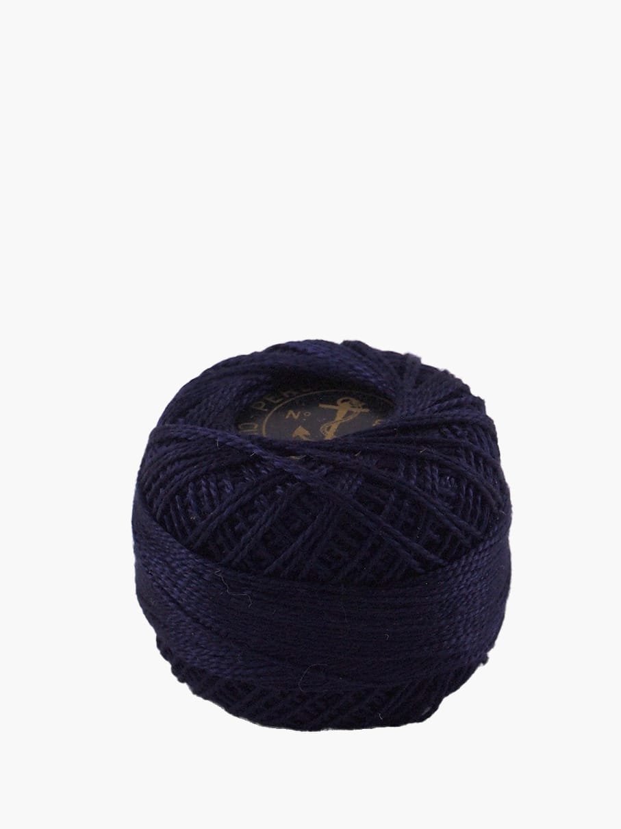 Anchor Perlé No. 8 – Couleur 127 – 100% coton – Pelote de fil de 10 g