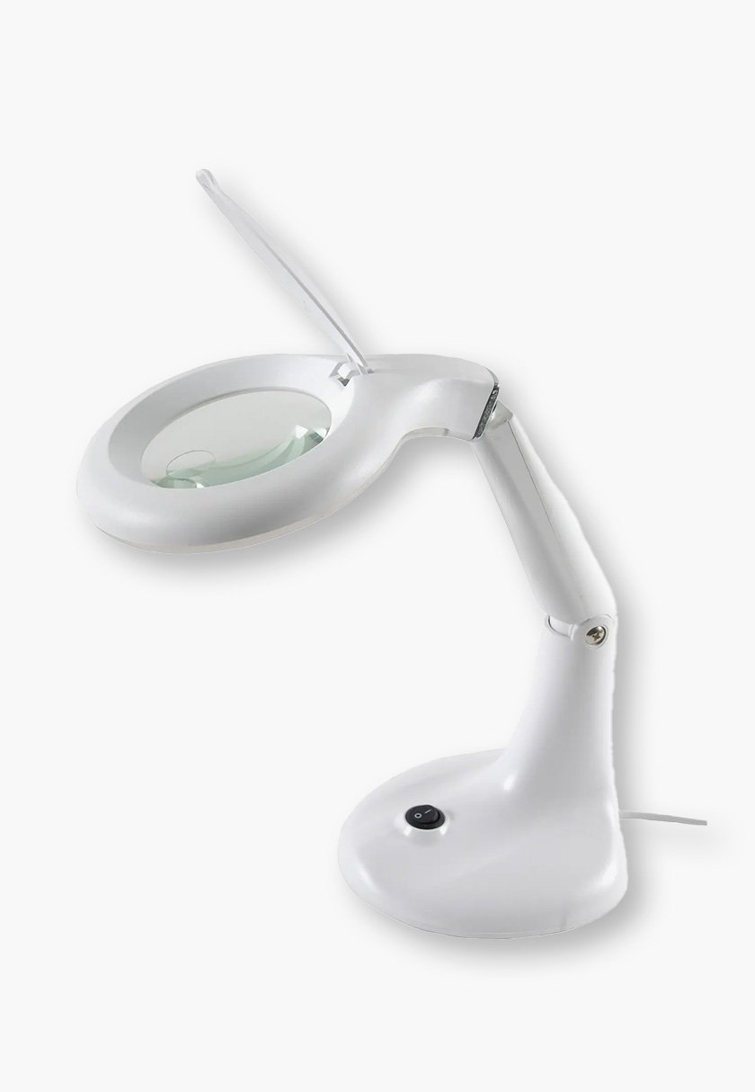 DMC – LED-Lupenleuchte mit verstellbarem Arm – 3x & 12x Vergrößerung