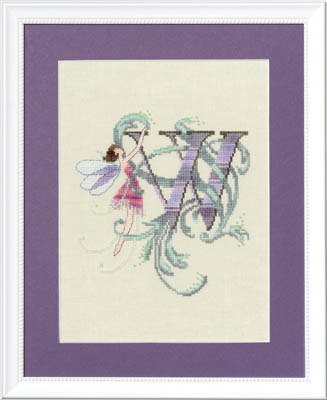 Letters From Nora - W for Willow - Cross Stitch Chart