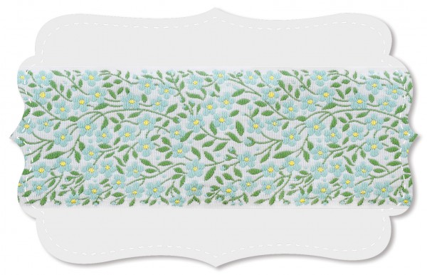 Kafka Ribbon "Forget-me-nots" (Wide)