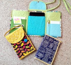 Tri-Fold Tablet Totes Pattern Downloadby Tulip Square