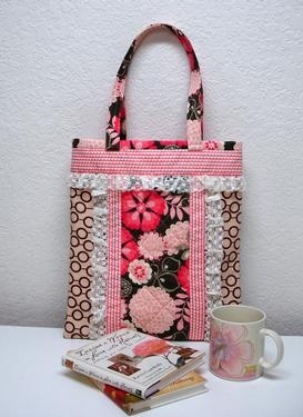 Sew Pretty Sew Easy Quilted Tote Bag Pattern Downloadby Jo-Lydia's Attic
