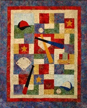 Baseball Legends Quilt Pattern Downloadby Cottage Quilt Designs