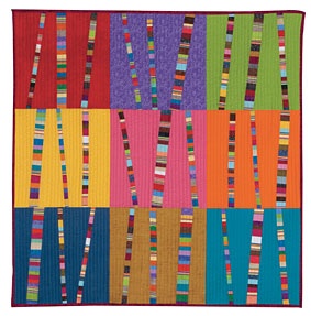 Bright Birch Trees Quilt Pattern Downloadby Crazy Mom Quilts