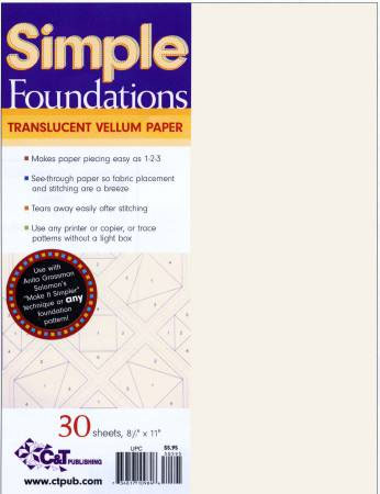 Simple Foundations Translucent Vellum Paper