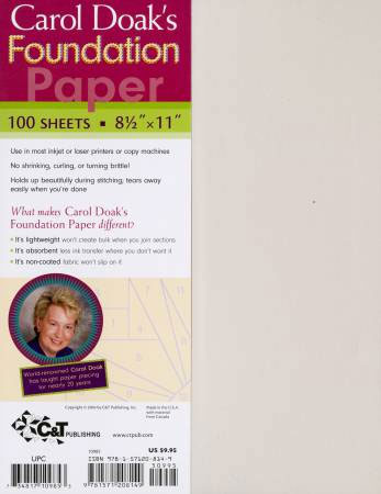 Carol Doak's Foundation Paper