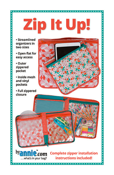Zip it Up {By Annie's} Paper Pattern
