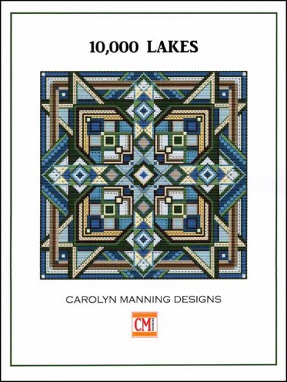 10,000 Lakes Cross Stitch Pattern by CM Designs