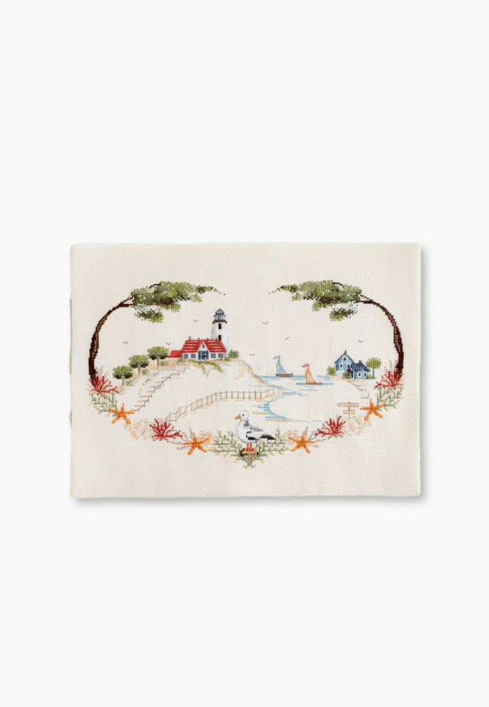 Cross-Stitch Kit Heart in the Bay