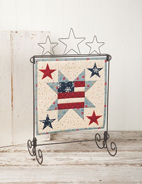 12in Treasures - Flag Pattern Downloadby Vicki Bellino
