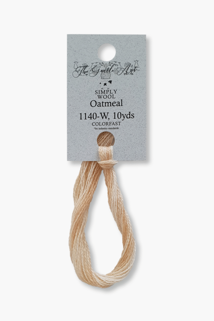 Gentle Art Simply Wool – Oatmeal 1140W – 10 Yards – 100% handgefärbte Wolle