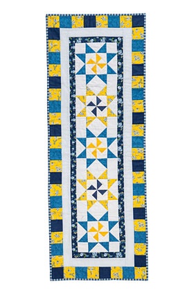 Sweet Stars Table Runner Quilt Pattern PDFby Kristin Gassaway