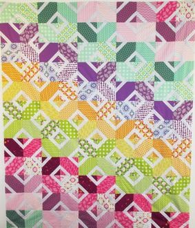 Stained Glass Quilt Pattern Downloadby Sewing Sue