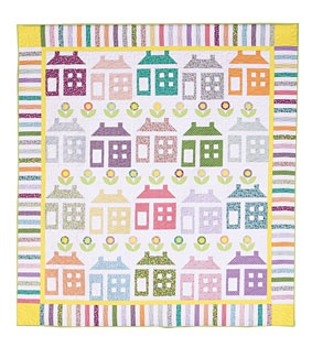 House & Garden Quilt Pattern Downloadby Vicki Bellino