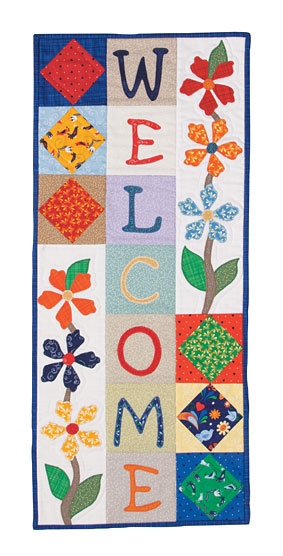 Flower Welcome Pattern Downloadby Vicki Bellino