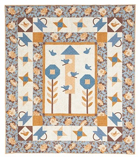 Thoughts of Spring Quilt Pattern Downloadby Vicki Bellino