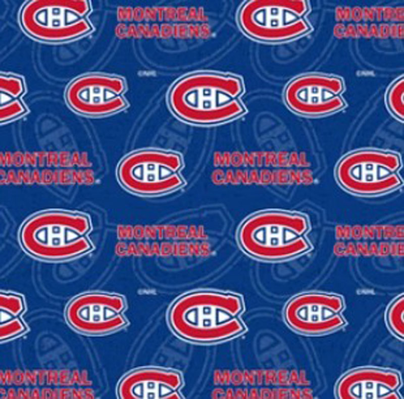 NHL Montreal Canadiens Tone on Tone #1199CAN - Quilting Fabric