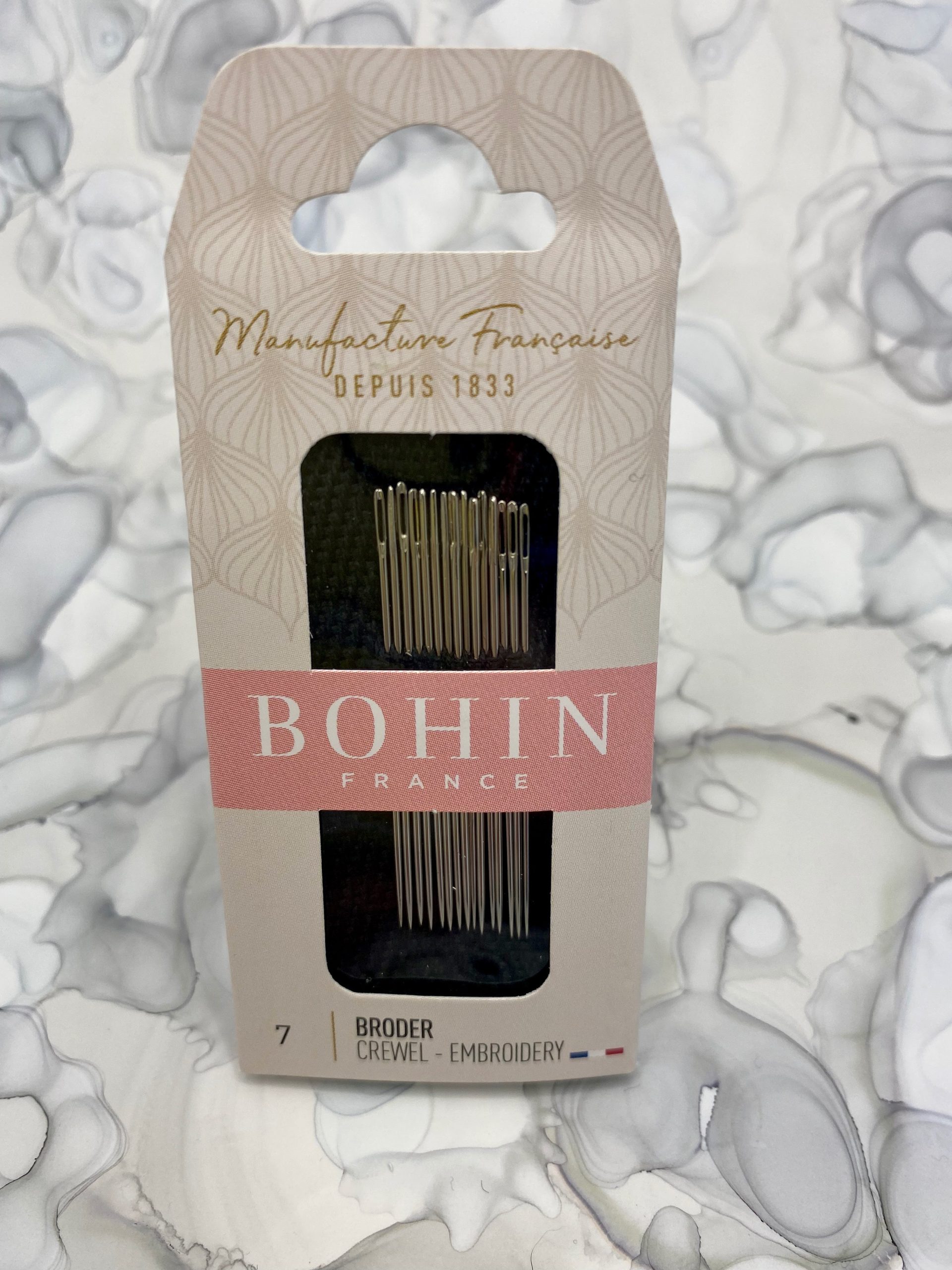 Bohin Embroidery Needles, Size 7