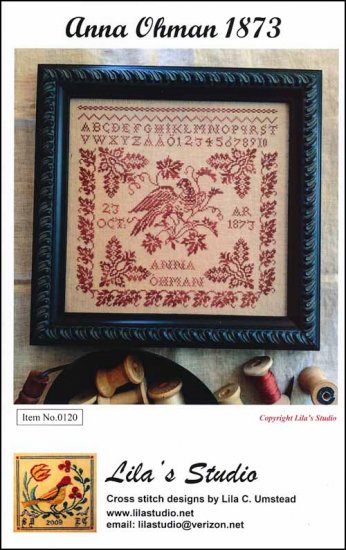 Ann Ohman 1873 Cross Stitch Pattern by Lila's Studio