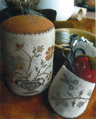 Stacy Nash Summer Gathering Pinkeep Drum & Slipper Paper Pattern