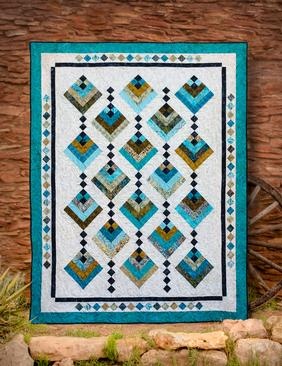 Hanging Gardens Quilt Pattern Downloadby Cozy Quilt Designs