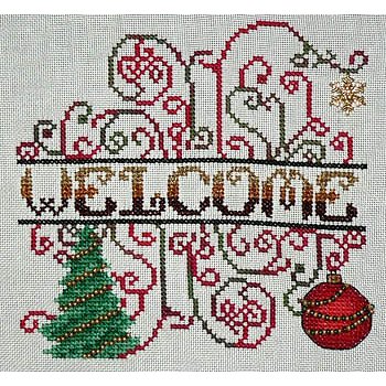 Christmas Welcome - Cross Stitch Chart