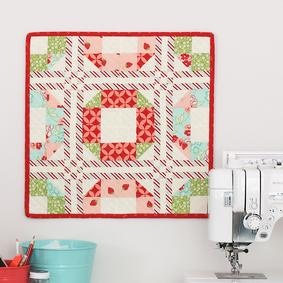 Playing Around Mini Quilt Pattern Downloadby She Quilts A Lot