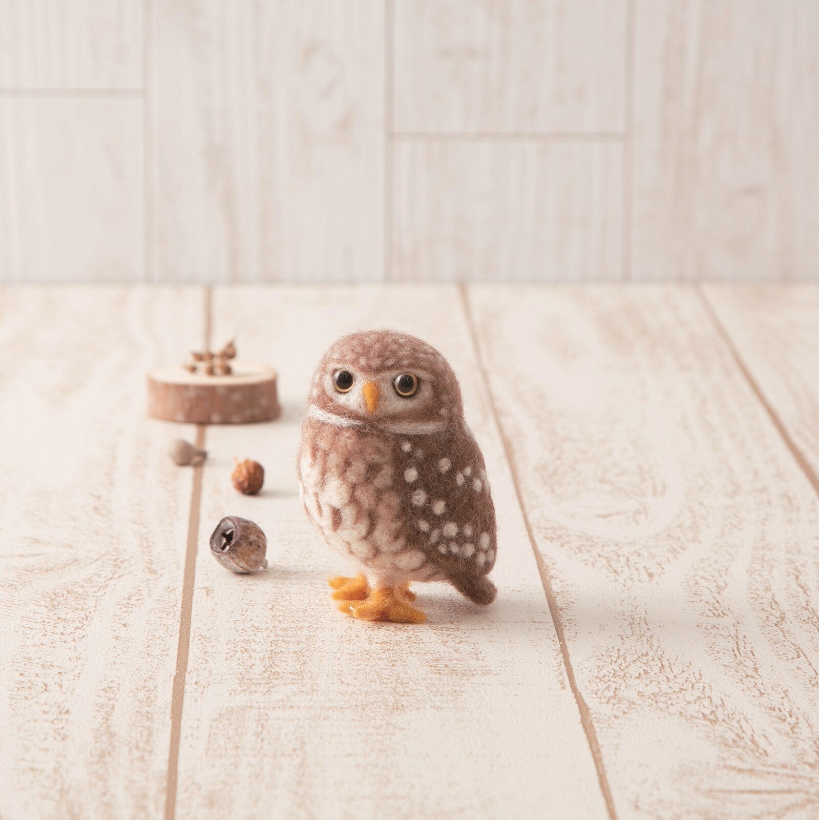 Needle Felting Kit - Elf Owl