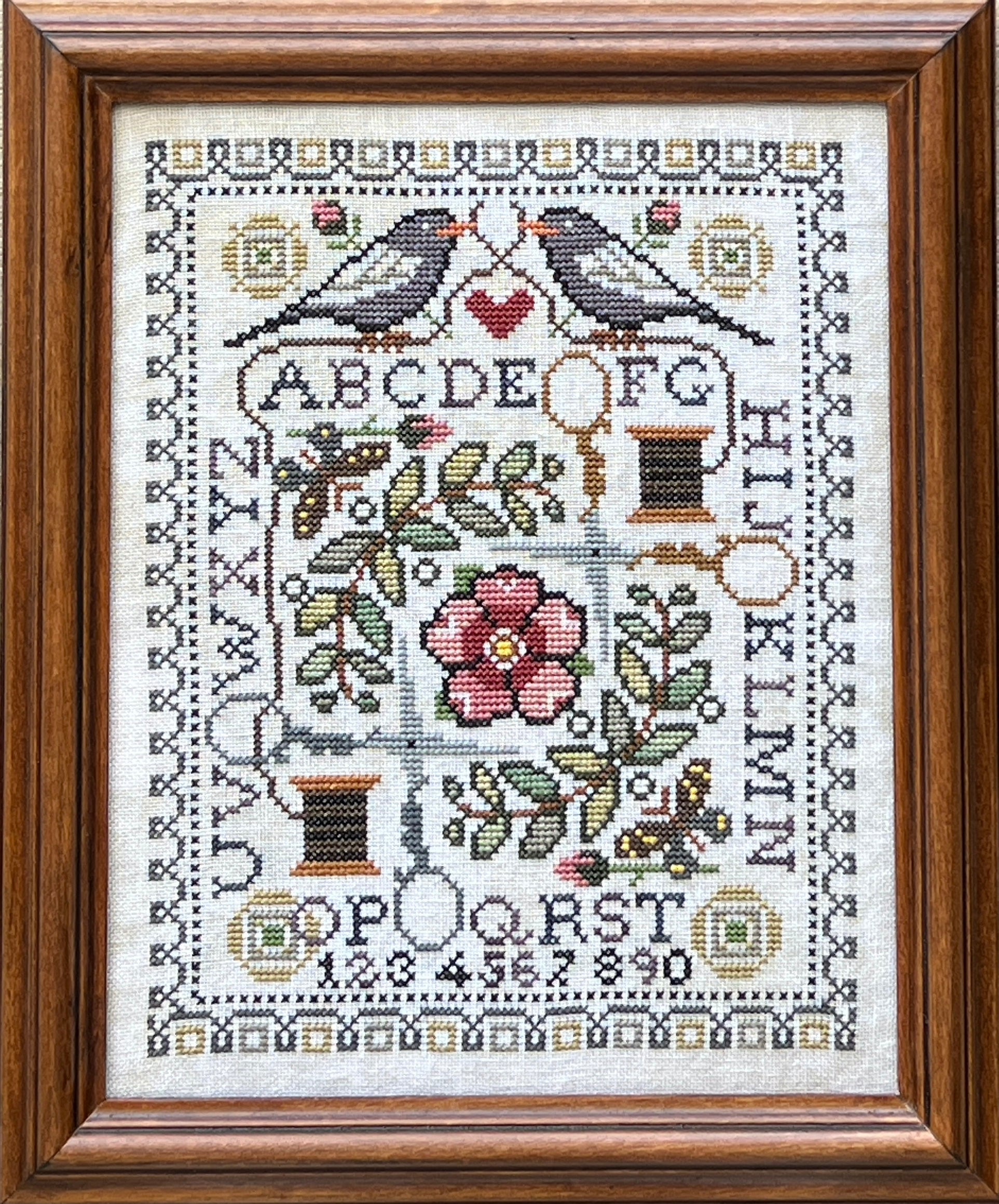 Scissor Sampler Cross Stitch Pattern by Tellin Emblem