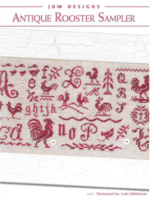 Antique Rooster Sampler, by JBW Designs