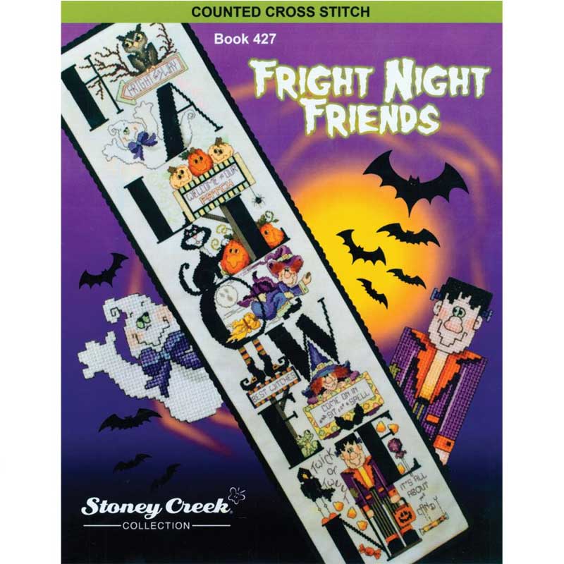 Fright Night Friends Book 427 - Cross Stitch Chart