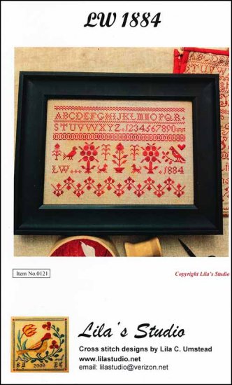LW 1884 Cross Stitch Pattern by Lila's Studio