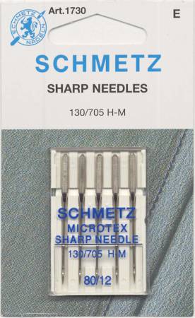 Schmetz-Microtex Needle Size 80/12