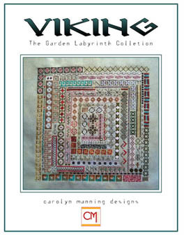 Viking Garden Labryinth - Cross Stitch Chart