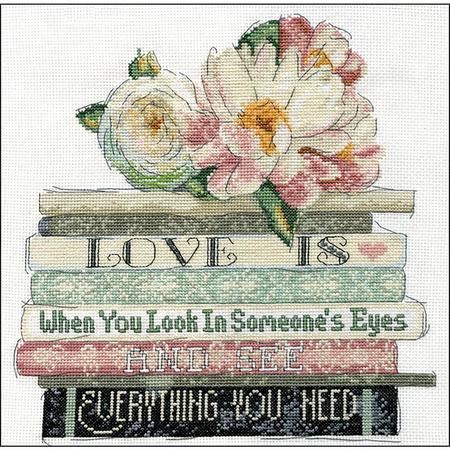 Love Is (14 Count) - Cross Stitch Kit 10"x10"