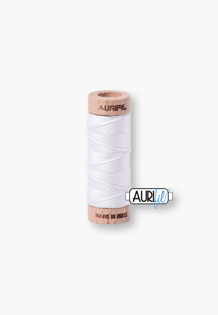 Aurifil Six Strand Cotton Floss White PAF5WS – Aurifloss 2024