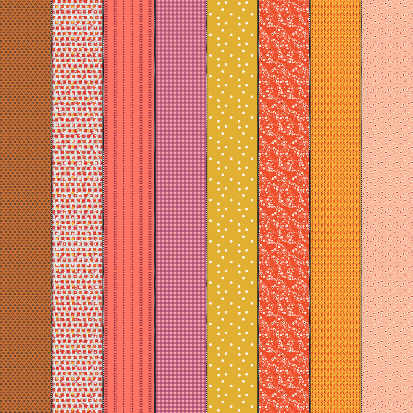 Gathered Lollies One Blender Hazel M1829011 by Jen Kingwell for Moda Fabrics (sold in 25cm increments)