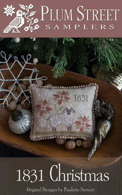 1831 Christmas Cross Stitch Pattern by Plum Street Samplers