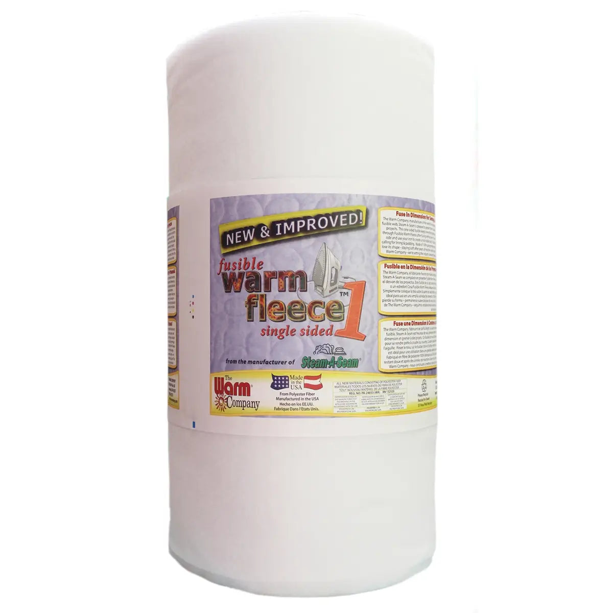 Fusible Warm Fleece 1 45in Wide