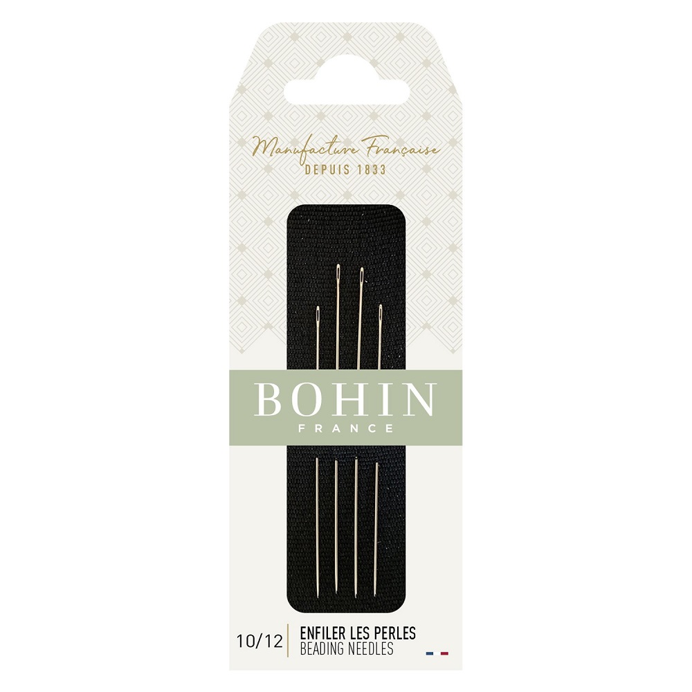 Bohin Beading Needles Sizes 10/12 (4 Pkg)