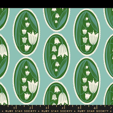 Ruby Star Society - End Paper by Jen Hewett - RS6042-14 - Water